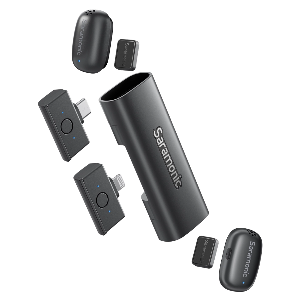 Saramonic Air SE-02 AI-Powered Drahtloses Mikrofonsystem